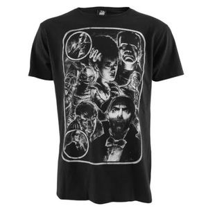 Darkside Monster Mash Up Men’s T-Shirt Horror Goth